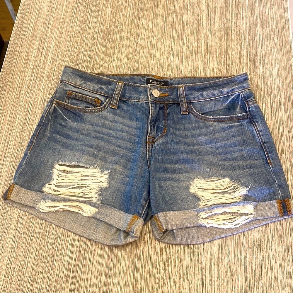bebe | Blue Jean Shorts